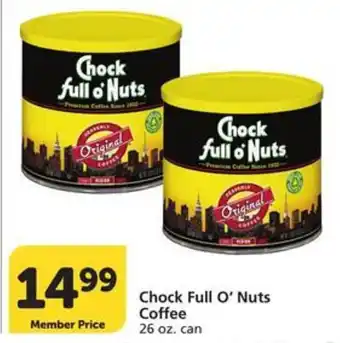 Albertsons Chock Full O' Nuts Coffee offer