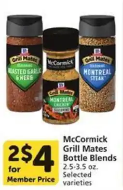 Albertsons McCormick Grill Mates Bottle Blends offer