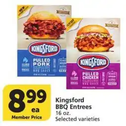 Albertsons Kingsford BBQ Entrees offer