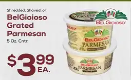 DeCicco & Sons BelGioioso Grated Parmesan offer