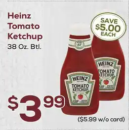 DeCicco & Sons Heinz Tomato Ketchup offer