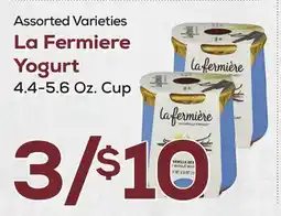 DeCicco & Sons La Fermiere Yogurt offer