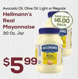 DeCicco & Sons Hellmann's Real Mayonnaise offer