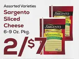 DeCicco & Sons Sargento Sliced Cheese offer