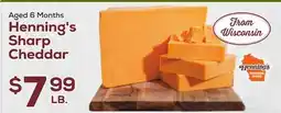 DeCicco & Sons Henning's Sharp Cheddar offer