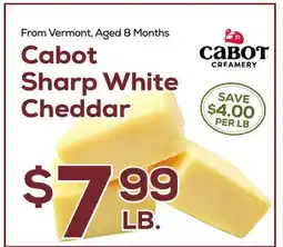DeCicco & Sons Cabot Sharp White Cheddar offer