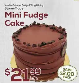 DeCicco & Sons Mini Fudge Cake offer