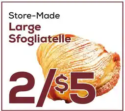 DeCicco & Sons Large Sfogliatelle offer