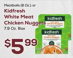 DeCicco & Sons Kidfresh White Meat Chicken Nuggets offer
