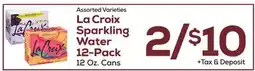 DeCicco & Sons La Croix Sparkling Water 12-Pack offer