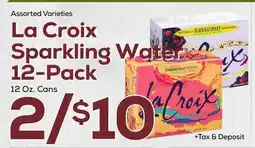 DeCicco & Sons La Croix Sparkling Water 12-Pack offer
