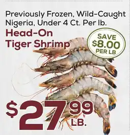 DeCicco & Sons Head-On Tiger Shrimp offer