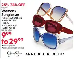 Boscov's Womens Sunglasses offer