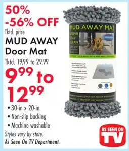 Boscov's MUD AWAY Door Mat offer