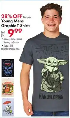 Boscov's Young Mens Graphic T-Shirts offer