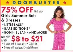 Boscov's Girls Summer Sets & Dresses offer