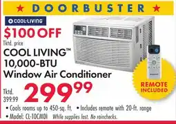 Boscov's COOL LIVING 10,000-BTU Window Air Conditioner offer