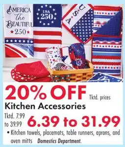 Boscov's Kitchen Accessories offer
