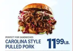 Kings Food Markets CAROLINA STYLE PULLED PORK offer