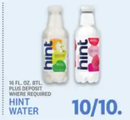 Kings Food Markets HINT WATER offer