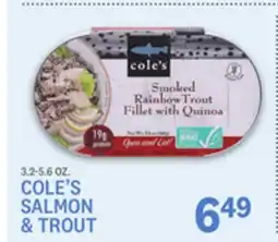 Kings Food Markets COLE'S SALMON & TROUT offer