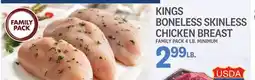 Kings Food Markets KINGS BONELESS SKINLESS CHICKEN BREAST offer