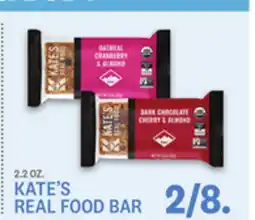 Kings Food Markets KATE'S REAL FOOD BAR offer