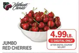 Kings Food Markets JUMBO RED CHERRIES offer