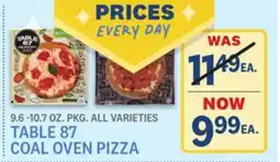 Kings Food Markets TABLE 87 COAL OVEN PIZZA offer