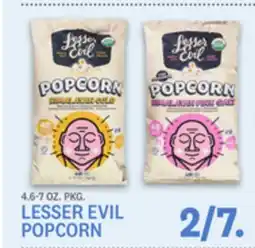 Kings Food Markets LESSER EVIL POPCORN offer