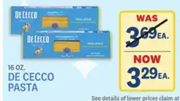 Kings Food Markets DE CECCO PASTA offer