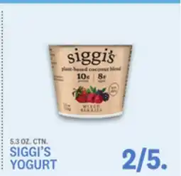 Kings Food Markets SIGGI'S YOGURT offer