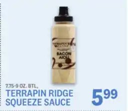 Kings Food Markets TERRAPIN RIDGE SQUEEZE SAUCE offer
