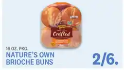 Kings Food Markets NATURE'S OWN BRIOCHE BUNS offer
