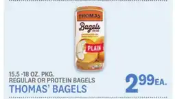 Kings Food Markets THOMAS' BAGELS offer