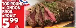 Bravo Supermarkets TOP ROUND • LONDON BROIL • ROAST offer