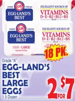 Bravo Supermarkets EGG-LAND'S BEST LARGE EGGS offer