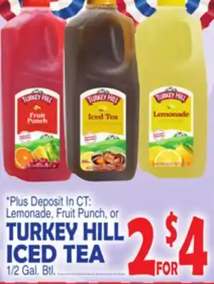 Bravo Supermarkets TURKEY HILL ICED TEA offer