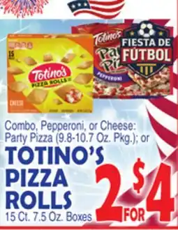 Bravo Supermarkets TOTINO'S PIZZA ROLLS offer