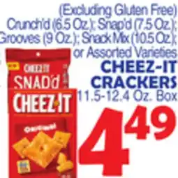Bravo Supermarkets CHEEZ-IT CRACKERS offer