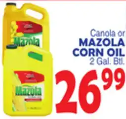Bravo Supermarkets MAZOLA CORN OIL offer