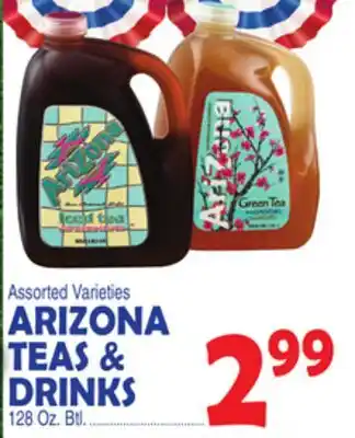Bravo Supermarkets ARIZONA TEAS & DRINKS offer