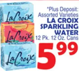 Bravo Supermarkets LA CROIX SPARKLING WATER offer