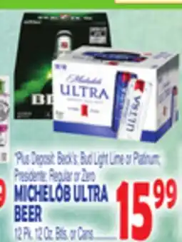 Bravo Supermarkets MICHELOB ULTRA BEER offer