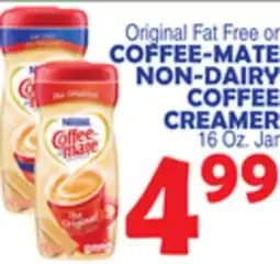 Bravo Supermarkets COFFEE-MATE NON-DAIRY COFFEE CREAMER offer