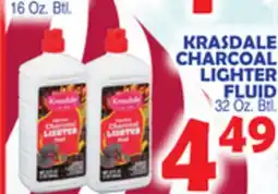Bravo Supermarkets KRASDALE CHARCOAL LIGHTER FLUID offer
