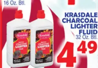 Bravo Supermarkets KRASDALE CHARCOAL LIGHTER FLUID offer