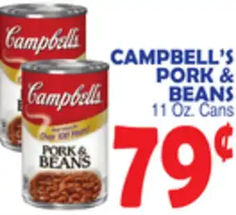 Bravo Supermarkets CAMPBELL'S PORK & BEANS offer