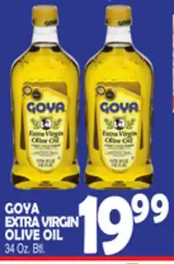 Bravo Supermarkets GOYA EXTRA VIRGIN OLIVE OIL offer