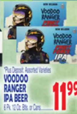 Bravo Supermarkets VOODOO RANGER IPA BEER offer
